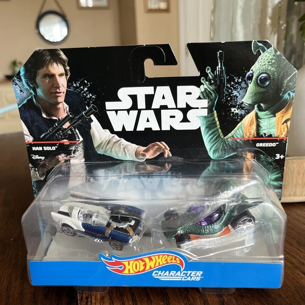 Hot Wheels Star Wars Han Solo + Greedo Character Car 2-Pack / 2014